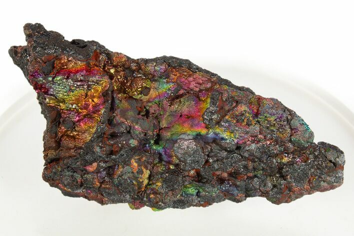 Vibrant Iridescent Goethite Stalactite Formation - Spain #320882